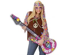 WIDMANN- Guitarra Hinchable, Color Morado, Talla única (23944)