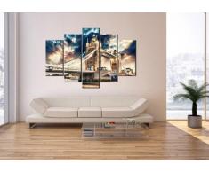 Cuadro sobre lienzo - 5 piezas - Impresión en lienzo - Ancho: 150cm, Altura: 100cm - Foto número 2438 - listo para colgar - en un marco - EA150x100-2438