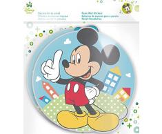 Stor Disney - Figuras en relieve decorativas, diseño Mickey, 2 unidades, 27,7 x 28,4 cm