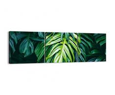 Cuadro sobre Lienzo - 3 Piezas - Impresión en Lienzo - Ancho: 120cm, Altura: 40cm - Foto número 3951 - Listo para Colgar - en un Marco - CA120x40-3951