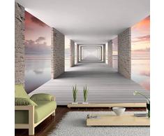 Fotomural 250x175 cm - 3 tres colores a elegir - Papel tejido-no tejido. Fotomurales - Papel pintado - Cielo Perspectiva túnel c-C-0005-a-d