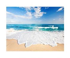 Papel Pintado Fotográfico Mar 352 x 250 cm Tipo Fleece no-trenzado Salón Dormitorio Despacho Pasillo Decoración murales decoración de paredes moderna - 100% FABRICADO EN ALEMANIA - 9007011c