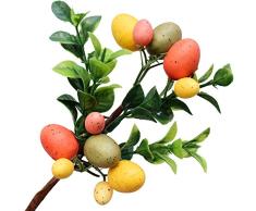 Bebliss Decoración de Rama de árbol de Pascua de con Huevos de Pintura