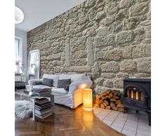 murando® Fotomural 500x280 cm - Top - Papel tejido-no tejido. Fotomurales - XXL -Papel pintado - Piedra Textura Muro f-A-0454-a-a