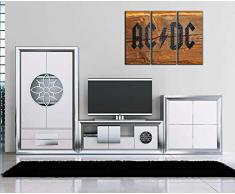 Cuadros Camara Poster FotogrÃ¡fico ACDC, Musica Rock TamaÃ±o total: 97 x 62 cm XXL, Multicolor