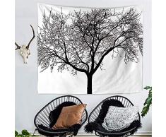 SHANHU Tapiz Tapiz Vegetal Pintura de la Naturaleza Tapiz escénico Tapiz de Pared Árboles Decoración Tapiz Personalizado Tapiz de Pared.