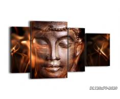 Cuadro sobre lienzo - 120x70 cm - Impresión en lienzo - 4 piezas - de varias partes - listo para colgar - en un marco - Foto número 2620 - DL120x70-2620