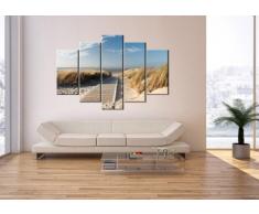 Cuadro sobre lienzo - 5 piezas - Impresión en lienzo - Ancho: 150cm, Altura: 100cm - Foto número 2657 - listo para colgar - en un marco - EA150x100-2657