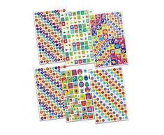 Anker International STBI/1 - Libro de pegatinas ( 29.7 x 21 x 2 cm, plástico, 2000 pegatinas), diseño surtido