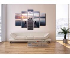 Cuadro sobre Lienzo - 5 Piezas - Impresión en Lienzo - Ancho: 150cm, Altura: 100cm - Foto número 2635 - Listo para Colgar - en un Marco - EA150x100-2635