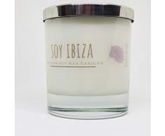 SOY IBIZA - Vela Artesanal de Cera de Soja.Soy La Siesta 60hrs