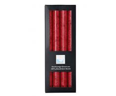 Kerzerman, Velas Cilindricas Para Candelabro Roja, 1
