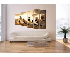 Cuadro sobre lienzo - 150x100 cm - Impresión en lienzo - 5 piezas - de varias partes - listo para colgar - en un marco - Foto número 2693 - EG150x100-2693