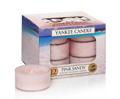 Yankee Candle Velas de té, Pink Sands