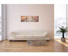 Cuadro sobre lienzo - 90x30 cm - Impresión en lienzo - 3 piezas - de varias partes - listo para colgar - en un marco - Foto número 2712 - CA90x30-2712