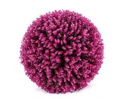 Pelota de hierba decorativa de imitación de plástico de alta calidad, diámetro de 19/24/29 cm, barra de bola, para la compra, boda, vacaciones, decoración de plástico, se puede colocar o colgar