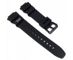 Casio Correa de Reloj Resin Band negro AE-2000W WV-200