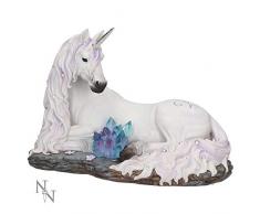 Nemesis Now - Figura Decorativa (19 cm, Resina Blanca, Talla única)
