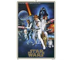 Grupo Erik Editores Poster Star Wars 40 Aniversario One Sheet B