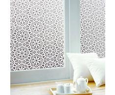 Concus-T El Vinilo Adhesivo estática se aferra para no Premium Decorativo Elegante Esmerilado de la privacidad lámina para Ventanas 45x200cm