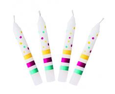 Goki - 2041451 - Día Decoración - Velas de cumpleaños - Susibelle Kollektion