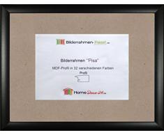 Pisa MDF marco para cuadros y pósteres 46x61 cm 61x46 cm Color selecionado: negro apagado Con vidrio acrílico antireflejo