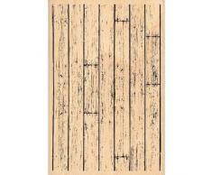Florilèges FHA212093 Sello Diseño Scrapbooking Tablones de Madera Beige 15 x 10 x 2,5 cm