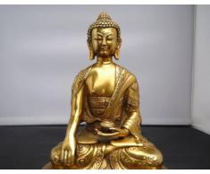 Tíbet tibetana Buddhis bronce estatua de Buda Shakyamuni