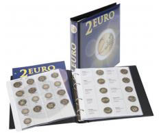 Lindner 1118M Album pre-impreso para monedas de 2 Euros conmemorativas: todos países del Euro (cronológico de España 2012)