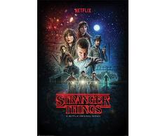Póster Stranger Things - A Netflix Original Series (61cm x 91,5cm) + embalaje para regalo