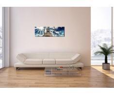 Cuadro sobre lienzo - 3 piezas - Impresión en lienzo - Ancho: 90cm, Altura: 30cm - Foto número 2435 - listo para colgar - en un marco - CA90x30-2435