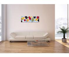 Cuadro sobre lienzo - 3 piezas - Impresión en lienzo - Ancho: 90cm, Altura: 30cm - Foto número 2675 - listo para colgar - en un marco - CA90x30-2675