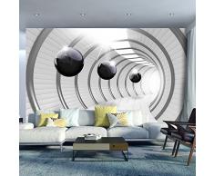 murando Fotomurales 400x280 cm XXL Papel pintado tejido no tejido Decoración de Pared decorativos Murales moderna de Diseno Fotográfico Abstracto Tunel 3D a-C-0001-a-a