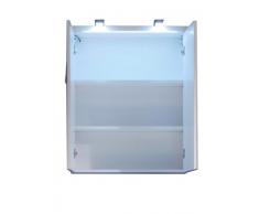 Trendteam TREDO231 - Armario para baño (con espejo), color blanco