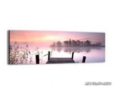 Cuadro sobre lienzo - 140x50 cm - Impresión en lienzo - Panorama - de una sola pieza - listo para colgar - en un marco - Foto número 2593 - AB140x50-2593