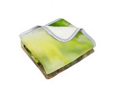 Use7 Home Decor Hipster Conejo en Hierba Pascua Día Manta Suave cálida Manta para Cama sofá Ligero Viaje Camping 127 cm x 152,4 cm Tamaño de la Manta para niños y Mujeres