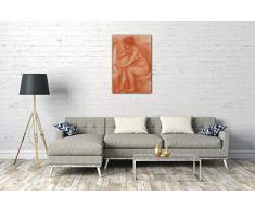 Printed Paintings Impresión Sobre Lienzo (80x120cm): Pierre Auguste Renoir - Mujer Desnuda en su