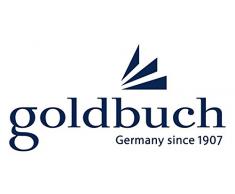 Goldbuch 12919 - Álbum de fotos de lino para bebés (20 x 20 cm, 40 páginas beige, con espiral), color gris