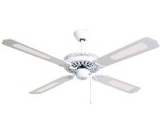 Orbegozo CF 07132 B Ventilador de techo sin luz, 60 W de potencia, 4 palas reversibles, diámetro de 132 cm y 3 velocidades