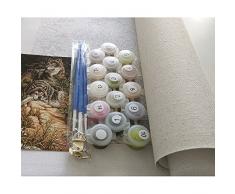 Sin Marco abstracto danza pintura de aceite de DIY Pintura Por Número Kits figura pintura moderna arte de pared para decoración para el hogar, Abstract Dance, Unframed