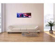 Cuadro sobre lienzo - 90x30 cm - Impresión en lienzo - 3 piezas - de varias partes - listo para colgar - en un marco - Foto número 2412 - CA90x30-2412