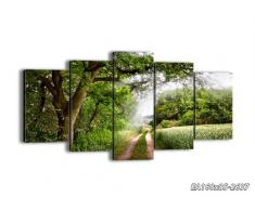 Cuadro sobre lienzo - 160x85 cm - Impresión en lienzo - 5 piezas - de varias partes - listo para colgar - en un marco - Foto número 2637 - EA160x85-2637
