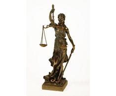 Caprilo Figura Decorativa Mitológica La Justicia Figuras Resina. 11 X 12 X 32 Cm.