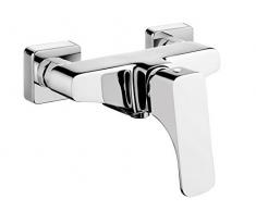 Deante hiacant ducha batería bqh _ W400, Blanco/Cromo