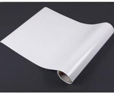 Vinilo blanco brillo, alta calidad, para interior y exterior. medida 60x150cm