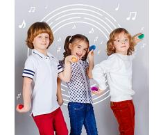 40 Set de Batidores de Huevos - 6 Colores Surtidos - Ideal para los regalos de la fiesta de Pascua - Rellenos de bolsos para fiestas y bolsas de regalos para bebés y niños pequeños