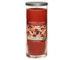 Yankee Candle vela de pilar grande, Palo de canela, rojo