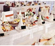 Paquete de 30 mini pizarras con soporte, pizarras rectangulares pequeñas de madera para boda, fiesta, cumpleaños, lugar tarjetas, tarjeta de nombre de alimento, color Quadrilateral