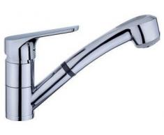 Teka - Grifo MTP978, monomando, caño alto, inox