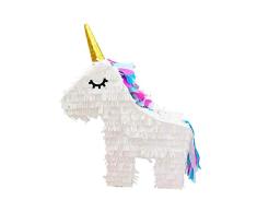 Piñata Unicornio para Rellenar - para tu Fiesta de Unicornio, como Juego de cumpleaños en el cumpleaños de un niño, Juego de Boda o como decoración en una Fiesta de Unicornio.